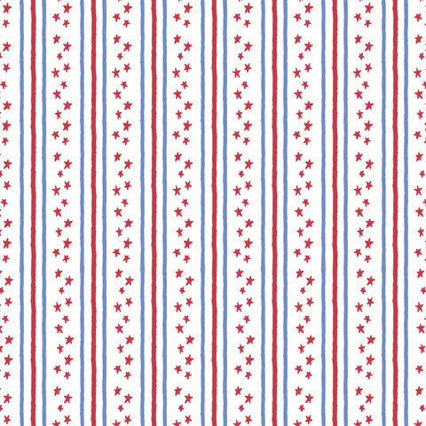 Parker Zipper - Stars + Stripes