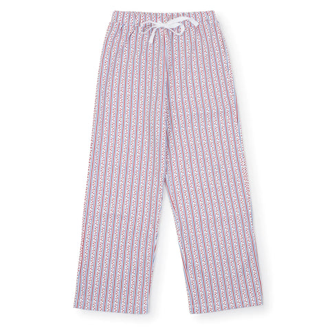 Beckett Pima Cotton Hangout Pant- Stars + Stripes