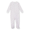 Parker Zipper Pajama Bunny Tails Pink (3t)