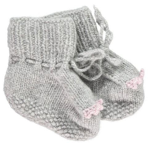 Cashmere Bunny Bootees